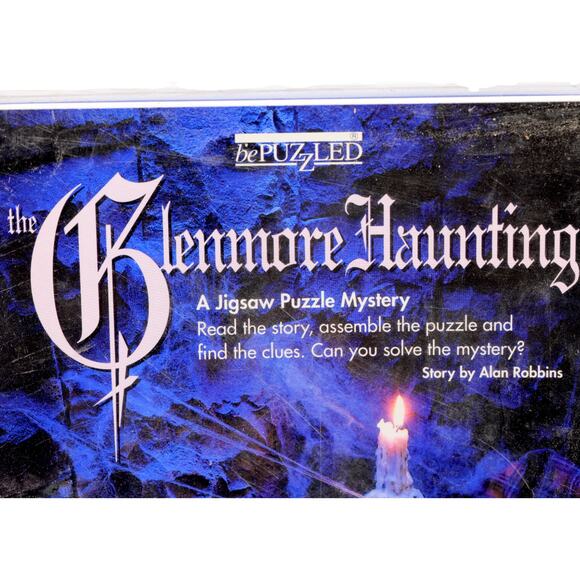 1993 Glenmore Haunting Jigsaw Puzzle Mystery Alan Robbins BePUZZLED 1000pc - Picture 2 of 10